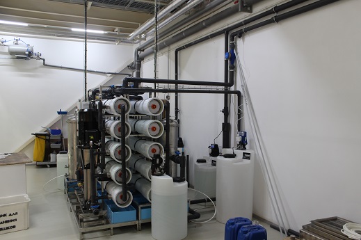 Установка для получения особо чистой воды