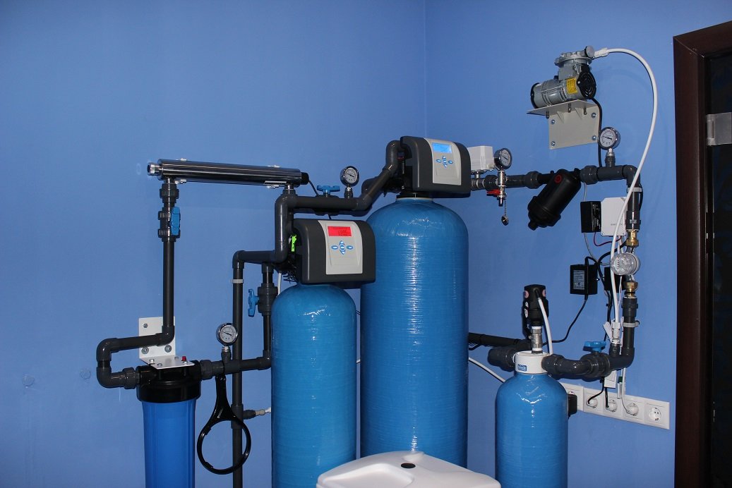 Универсальная система для очистки воды из скважины