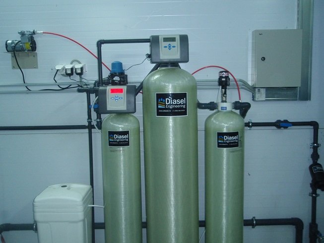 Система очистки воды на складе